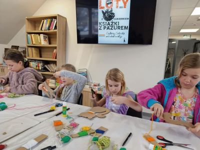 Luty z Cukierkiem: warsztaty literacko plastyczne
