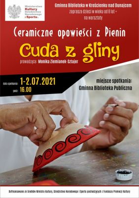 warsztaty ceramiczne Cuda z gliny 01,02 lipiec